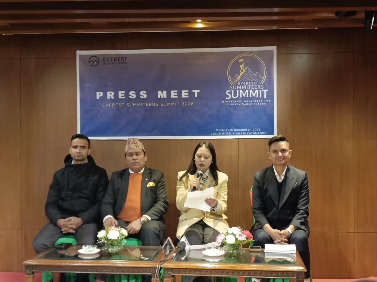 आगामी मे २७ मा काठमाडौंमा एभरेस्ट समिटियर्स समिट आयोजना हुने
